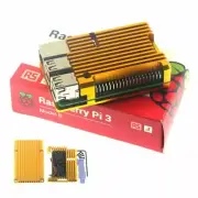 For Raspberry Pi 3 Model B+ Cooling Shell Metal Alloy Aluminum Case Radiator Fan