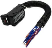 Compatible for 4HK1 Sumitomo 6WG1 Hitachi 6HK1 Compatible for Komatsu Sany Engine Computer Board Plug Sany Denso ECU Circuit Board Socket Harness(Style a)