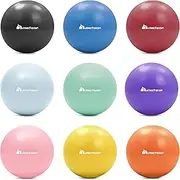Meteor Mini Anti-Burst Pilates Ball (25cm) - Small Swiss Ball, Exercise Ball, Fitness Ball, Barre Ball - Ideal for Yoga, Pilates, Physiotherapy, Posture & Relaxation