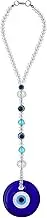 Cobee Evil Eye Car Hanging Ornament- Evil Blue Eye Charms for Car Rear View Mirror, Evil Eye Beaded Decor Car Charms Pendant, Car Amulet Ornament for Protection & Blessing (Classic Evil Eye)