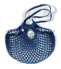 在飛比找誠品線上優惠-法國Filt經典手工編織袋(ML)-經典藍