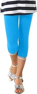 [Generic] 3/4 Leg Pants for Grils Tight Pants Fashion Leisure Style Trendy Breathable Loose Casual Fresh Toddler Trousers