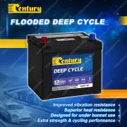 Century Deep Cycle Flooded Battery - STD 12 Volt Multi Terminal - D Polarity