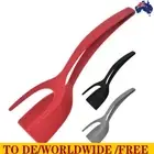 2 In 1 Kitchen Silicone Spatula Silicone Grip Kitchen Shovel Clip Kitchen Gadget