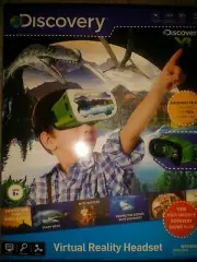 DISCOVERY VIRTUAL REALITY HEADSET COMPATIBLE WITH ANDROID, IPHONE NEW