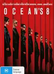 Oceans 8 - Rare DVD Aus Stock New Region 4