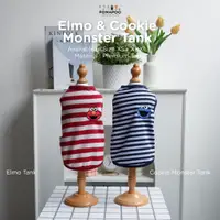 在飛比找蝦皮購物優惠-Pomapoo 貓衣服和狗衣服 Elmo Cookie Mo