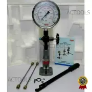 Diesel Injector Nozzle Pop Tester 0 -600 BAR Dual Scale 0-8500 PSI Gauge USA