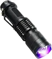 UV Ultra Violet LED Flashlight Blacklight Light 395 nM Inspection Lamp Torch