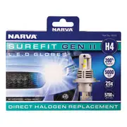 Narva Surefit LED Headlight Globes H4