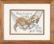 Dimensions - Counted Cross Stitch Kit - The Good Life - 65058 - Arts and Crafts for Adults - 14 Count Aida - 7 x 5 inch