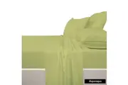 Accessorize 225 TC Polyester Cotton Sheet Set ASPARAGUS - Single