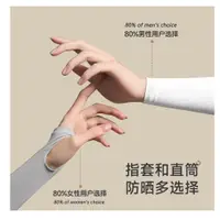 在飛比找蝦皮購物優惠-Arm Sunscreen Sleeve Ice Silk 