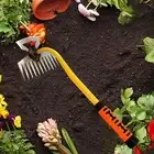 Garden Weeder Durable Weeding Removal Rake for Mulching
