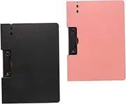 STOBOK Document Folder Clips for A4 Files 2pcs Writing Pad Pad Clip Mechanism Office Supply Organizer