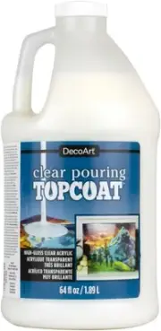 DecoArt Clear Pouring Topcoat-64oz DS134-67