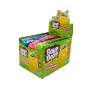 Kidsmania Sour Ooze Tube Liquid Candy 3 Flavors 12 Pieces