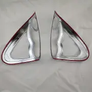 Car Chrome Strips Styling Accessories Decoration Product ABS Rear Lamp Cover for Triton L200 2005-20 Silver