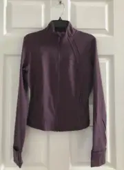 New Lululemon Define Cropped Jacket *Nulu Size 6 Grape Thistle - LW3HB5S GPTH