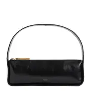 Khaite Lori Zipped Baguette Bag One size BLACK