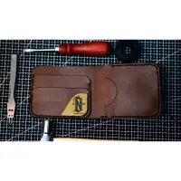 在飛比找蝦皮購物優惠-Minimalist Leather Wallet with