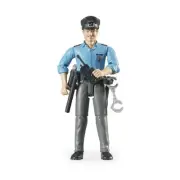Policeman Light Skin With Accessories (Positionable) By Bruder 60050
