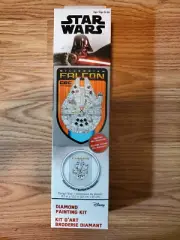 Diamond Dotz Star Wars Millenium Falcon Yt-1300 Diamond Painting Kit New