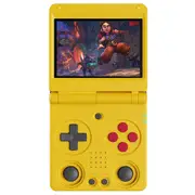 ANBERNIC RG34XXSP Flip Game Console 64GB 256GB Yellow