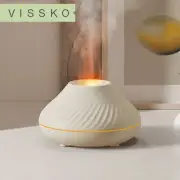 Vissko Flame Aroma Diffuser 130ML Essential Oil Diffusers USB Portable Air Humid
