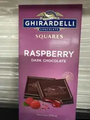 Ghirardelli - Bar Dark Chocolate Raspberry - Case Of 1 - 4.8 Oz