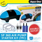 Aqua One SP 360 Air Pump Starter Kit (7pc)