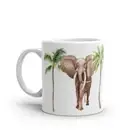 Your Strong You Can Do This Elephant White Glossy Coffee Mug Encouragement Cup
