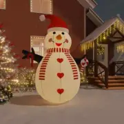Inflatable Snowman Multicolor vidaXL