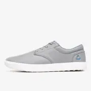 NEW Men's Cuater/Travis Mathew The Wildcard Leather Golf Shoes Sleet/Copen 11M