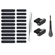 Phone Speaker Dustproof Stickers Protector Kit for iPhone