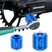 2 in1 Bicycle Crankset Cover Removal Tool for Bottom Bracket Crank Screw Removal