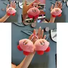 Joyful Kirby Laughing Plush Keychain Fun Cartoon Character With Plush Pp Cotton