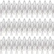 Christmas Tree Light Bulbs, 100 Pcs Clear Mini Christmas Tree Replacement Light Bulbs for Indoor or Outdoor ( 2.5v 170ma)