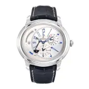 Audemars Piguet Millenary Watch 47MM Silver Arabic Numerals Dial Platinum