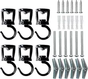 Ceiling Hanger Hooks - Ceiling Mounted Plant Hooks | Sturdy Indoor Hangers Organization for Lanterns Wind Chimes Bed Nets