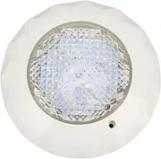 Underwater LED Light, Submersible Pool Light Long Lighting Life IP68 Waterproof AC 12V with Wall Mounting Plate for Bathtub