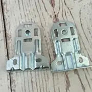 RollEase Skyline SL-Series SLB680 Brackets Pair for Roller Shades Silver