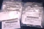 Qualitech MIL-STD Electrical Lead / Terminal Lug 3". Tin/Cu. SM-B-745217, 50pcs