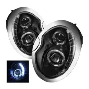Scheinwerfer LED Tagfahrlicht Optik for BMW for Mini COOPER R50 R52 R53 Schwarz