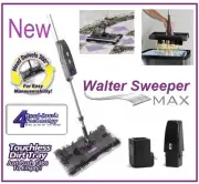 *Sweeper Max - New Latest Cordless swivel sweeper G9 Quad-Brush