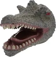SUPVOX 1Pc Dinosaur Hand Puppet Creative Soft Dinosaur Head Puppet for Safe Material Interactive Plaything for Imagination Activities for Parent Engagement