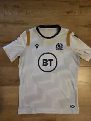 Authentic Scotland 2018/2019 Home Macron Rugby Union Jersey Large Excellent cond