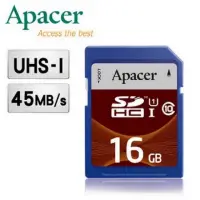 在飛比找蝦皮購物優惠-Apacer宇瞻 16GB SDHC UHS-I Class