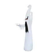 1.8m Halloween Inflatable Outdoor Colorful Dimming Ghost, Blow Up Yard Decoration with LED Lights Built-in for Holiday/Party/Yard/Garden