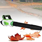 Leaf Blower with Lithium Battery, Small Leaf Blower with 5 Speed Mode and Brushless Motor, Electric Handheld Blower for Lawn Care Leaf Blowing, Garden Leaf Blower for Corner Dust Clearing, Car